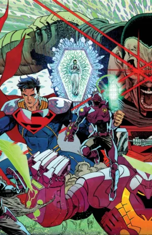 Action Comics #1101 Cover A Guillem March Connecting (Kingdom of Zod) - Ash Avenue Comics
