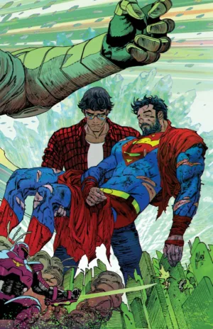 Superman #41 Cover A Guillem March Connecting (Kingdom of Zod) - Ash Avenue Comics