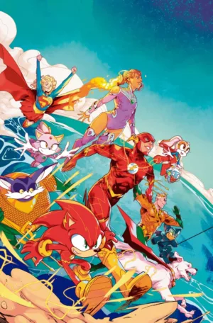 DC x Sonic the Hedgehog: Metal Legion #4 (Of 5) Cover A Pablo M Collar - Ash Avenue Comics