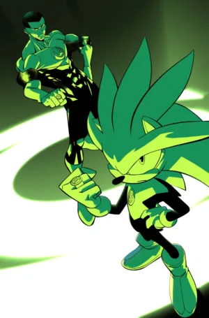 DC x Sonic the Hedgehog: Metal Legion #4 (Of 5) Cover C Daniele Di Nicuolo Variant - Ash Avenue Comics