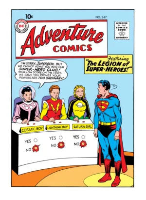 Adventure Comics #247 Facsimile Edition Cover A Curt Swan - Ash Avenue Comics