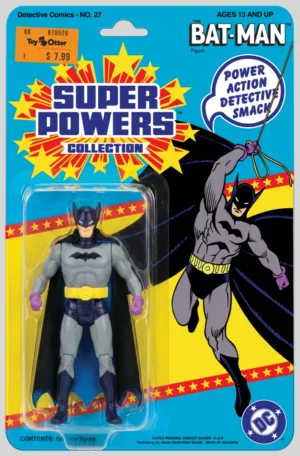 Detective Comics #27 Facsimile Edition Cover B Jason Geyer & Alex Saviuk First Appearance Batman Super Powers Action Figure Variant (2026) - Ash Avenue Comics