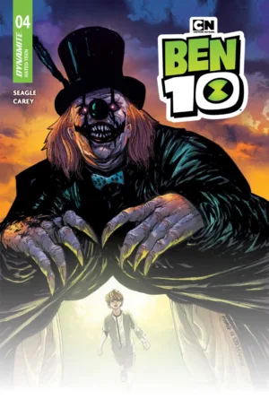 Ben 10 #4 Cover M Inc 1:50 Robert Carey Signed By Steven T. Seagle (Net) - Ash Avenue Comics