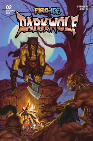Fire and Ice: Darkwolf #2 Cover C Joe Jusko Variant - Ash Avenue Comics