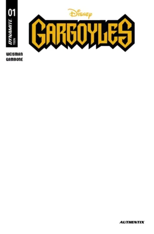Gargoyles #1 (2026) Cover E Blank Authentix Variant - Ash Avenue Comics