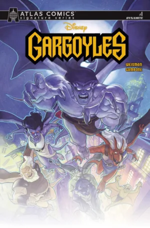 Gargoyles #1 (2026) Cover G Meghan Hetrick Atlas Edition Signed By Greg Weisman Variant - Ash Avenue Comics