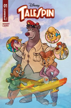 Talespin #1 Cover E Cat Staggs Foil Variant - Ash Avenue Comics