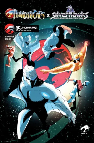 ThunderCats x Silverhawks #5 Cover D George Kambadais Variant - Ash Avenue Comics