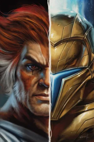 ThunderCats x Silverhawks #5 Cover F Lucio Parrillo Metal Premium Variant - Ash Avenue Comics