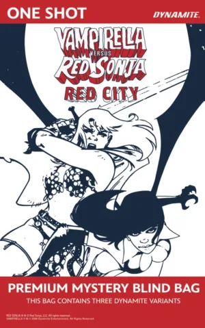 Vampirella Vs. Red Sonja: Red City #1 Cover F Premium Mystery Blind Bag Variant - Ash Avenue Comics