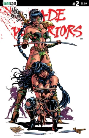 Jade Warriors #2 Cover C Mike Deodato All Tied Up Variant - Ash Avenue Comics