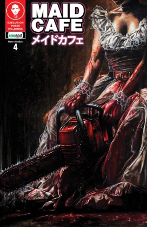 Maid Cafe #4 Cover C Naomi Griffin Hihi Darkness Variant - Ash Avenue Comics