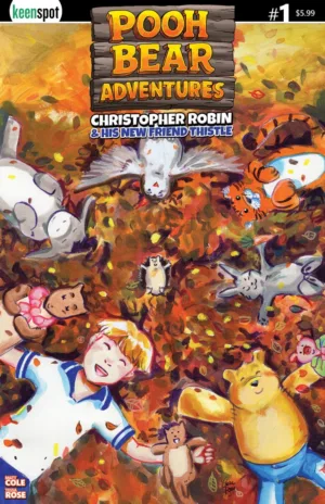 Pooh Bear Adventures Christopher Robin & His New Friend Thistle #1 (One Shot) Cover A Tessa Rose The Gangs All Here - Ash Avenue Comics