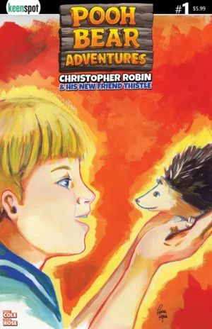 Pooh Bear Adventures Christopher Robin & His New Friend Thistle #1 (One Shot) Cover B Tessa Rose Fast Friends Variant - Ash Avenue Comics