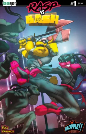 Rasp Vs. Bash #1 (One Shot) Cover A Jose Chirinos - Ash Avenue Comics