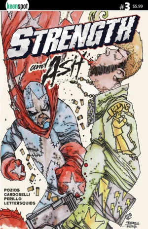 Strength & Ash #3 Cover A Stefano Cardoselli & Francesca Perillo King of Fighters - Ash Avenue Comics
