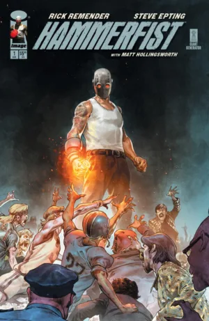 Hammerfist #1 Cover B Jerome Opena Variant (MR) - Ash Avenue Comics
