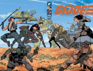 G.I. Joe #25 Cover A Tom Reilly Wraparound - Ash Avenue Comics