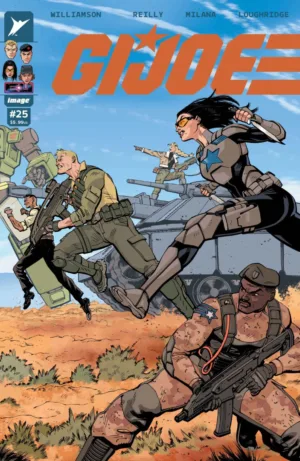 G.I. Joe #25 Cover I Tom Reilly Wraparound Foil Variant - Ash Avenue Comics