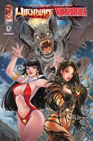 Witchblade/Vampirella #1 (One Shot) Cover A Laura Braga - Ash Avenue Comics