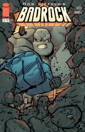 Badrock #2 Cover A Seth Damoose - Ash Avenue Comics