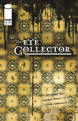 Eye Collector #3 Cover B Gmb Chomichuk Ink Drip Variant - Ash Avenue Comics