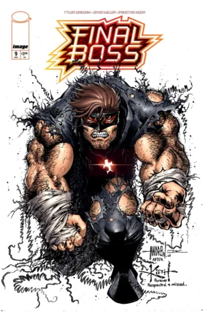 Final Boss #9 Cover B Andrew Mangum Variant (MR) - Ash Avenue Comics