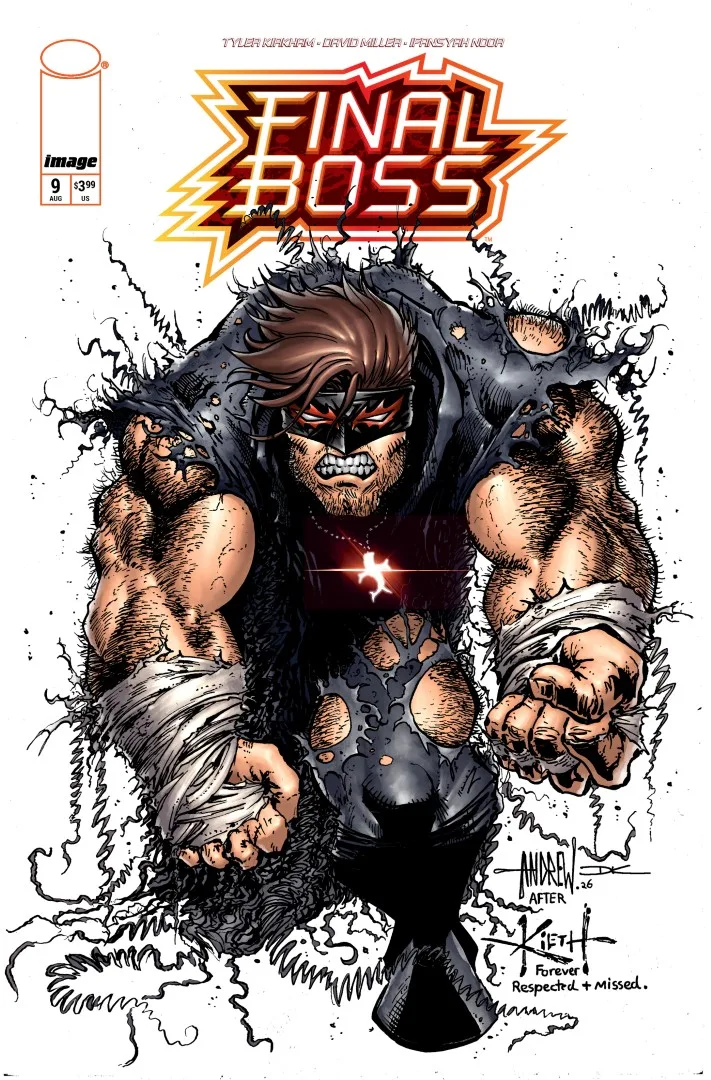 Final Boss #9 Cover B Andrew Mangum Variant (MR) - Ash Avenue Comics