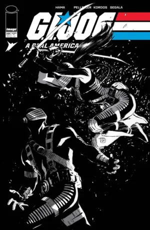 G.I. Joe: A Real American Hero #331 Cover B Lee Weeks B&W Variant - Ash Avenue Comics