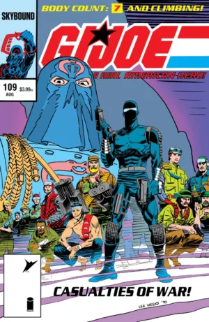 G.I. Joe: A Real American Hero #109 Hama Files Edition Cover A Lee Weeks - Ash Avenue Comics