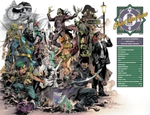 Ghost Machine: The Official Guidebook #5 (Of 5) Cover C Ivan Reis & Danny Miki Wraparound Variant - Ash Avenue Comics