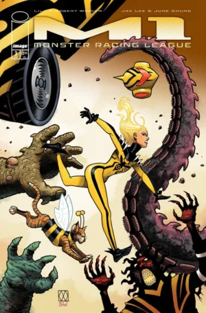 M1 Monster Racing League #3 Cover B Matt Wagner Variant - Ash Avenue Comics