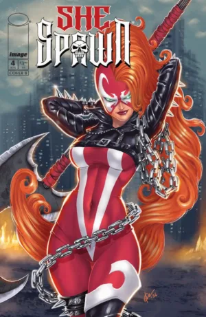 She Spawn #4 (Of 5) Cover B Dave Harrigan Variant - Ash Avenue Comics