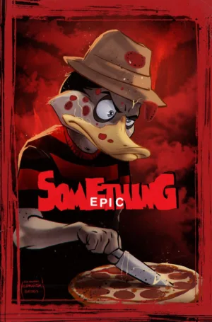 Something Epic #14 Cover B Szymon Kudranski Nightmare On Elm Street Homage Variant - Ash Avenue Comics