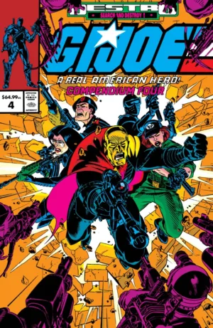 G.I. Joe: A Real American Hero Compendium (TPB) Vol 04 Direct Market Exclusive Michael Golden Cvr - Ash Avenue Comics