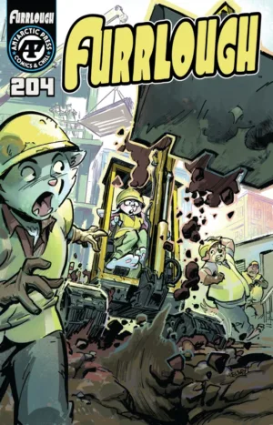 Furrlough #204 Cover B Kelsey Shannon Variant - Ash Avenue Comics