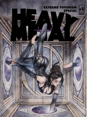 Heavy Metal Magazine Special Extreme Futurism #1 Cover A Marco Turini (MR) - Ash Avenue Comics