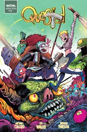 Quested #1 (Of 3) Cover B Kit Wallis Variant - Ash Avenue Comics