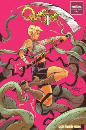Quested #1 (Of 3) Cover G Inc 1:25 Sveta Shubina Variant - Ash Avenue Comics