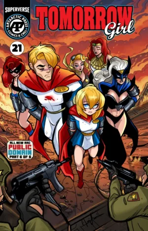 Tomorrow Girl #21 Cover A Terry Parr - Ash Avenue Comics