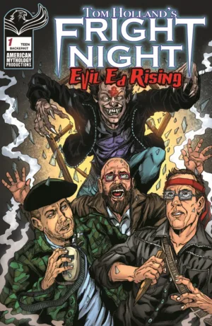 Tom Hollands Fright Night Evil Ed Rising #1 (One Shot) Cover E Puis Calzada - Ash Avenue Comics