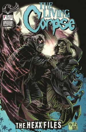 Living Corpse Hexx Files #1 Cover B Neil Vokes Variant (MR) - Ash Avenue Comics