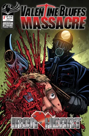 Valentine Bluffs Massacre Iron Heart #1 (Of 2) Cover B Buz Hasson Variant (MR) - Ash Avenue Comics