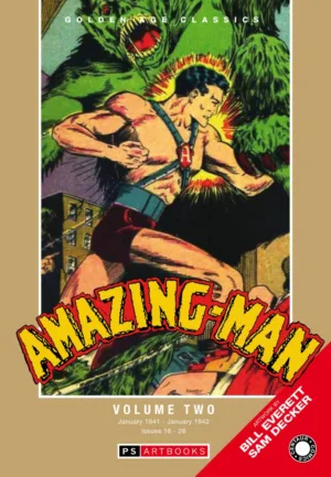 Golden Age Classics Amazing Man (HC) Vol 02 - Ash Avenue Comics