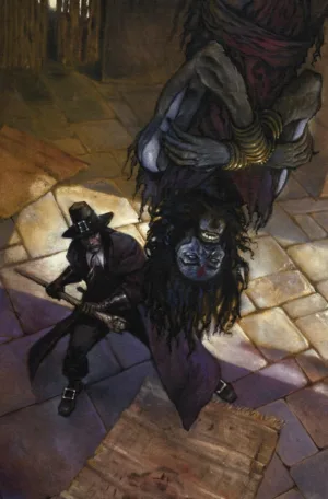 Solomon Kane: The Lion Errant #2 (Of 4) Cover E Liam Sharp Virgin Cardstock Variant (MR) - Ash Avenue Comics
