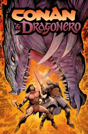 Conan and Dragonero #4 (Of 7) Cover A Patch Zircher (MR) - Ash Avenue Comics