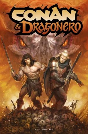 Conan and Dragonero #4 (Of 7) Cover B Lorenzo Nuti Variant (MR) - Ash Avenue Comics