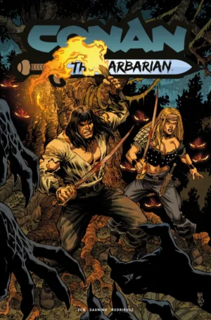 Conan the Barbarian #34 Cover B Jesus Merino Variant (MR) - Ash Avenue Comics