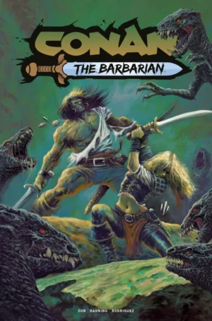 Conan the Barbarian #34 Cover F Juan Alberto Hernandez Glow In The Dark Variant (MR) - Ash Avenue Comics