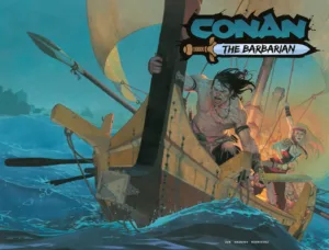 Conan the Barbarian #34 Cover G Esan Ribic Wraparound Cardstock Variant (MR) - Ash Avenue Comics